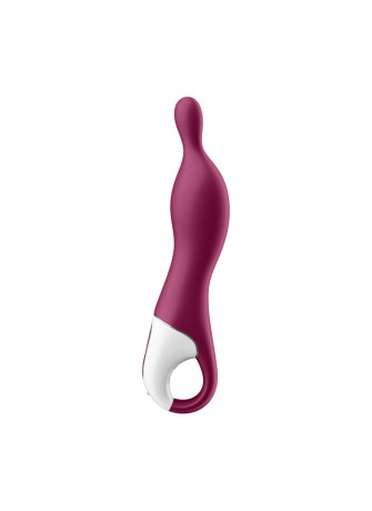 Vibromasseur Point A couleur framboise A-Mazing 1 Satisfyer - CC597766
